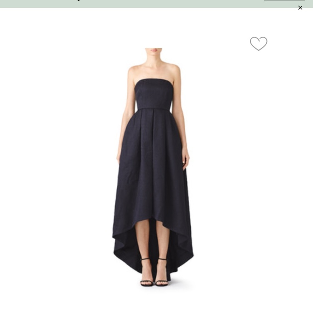 Slate & Willow High-low Gown